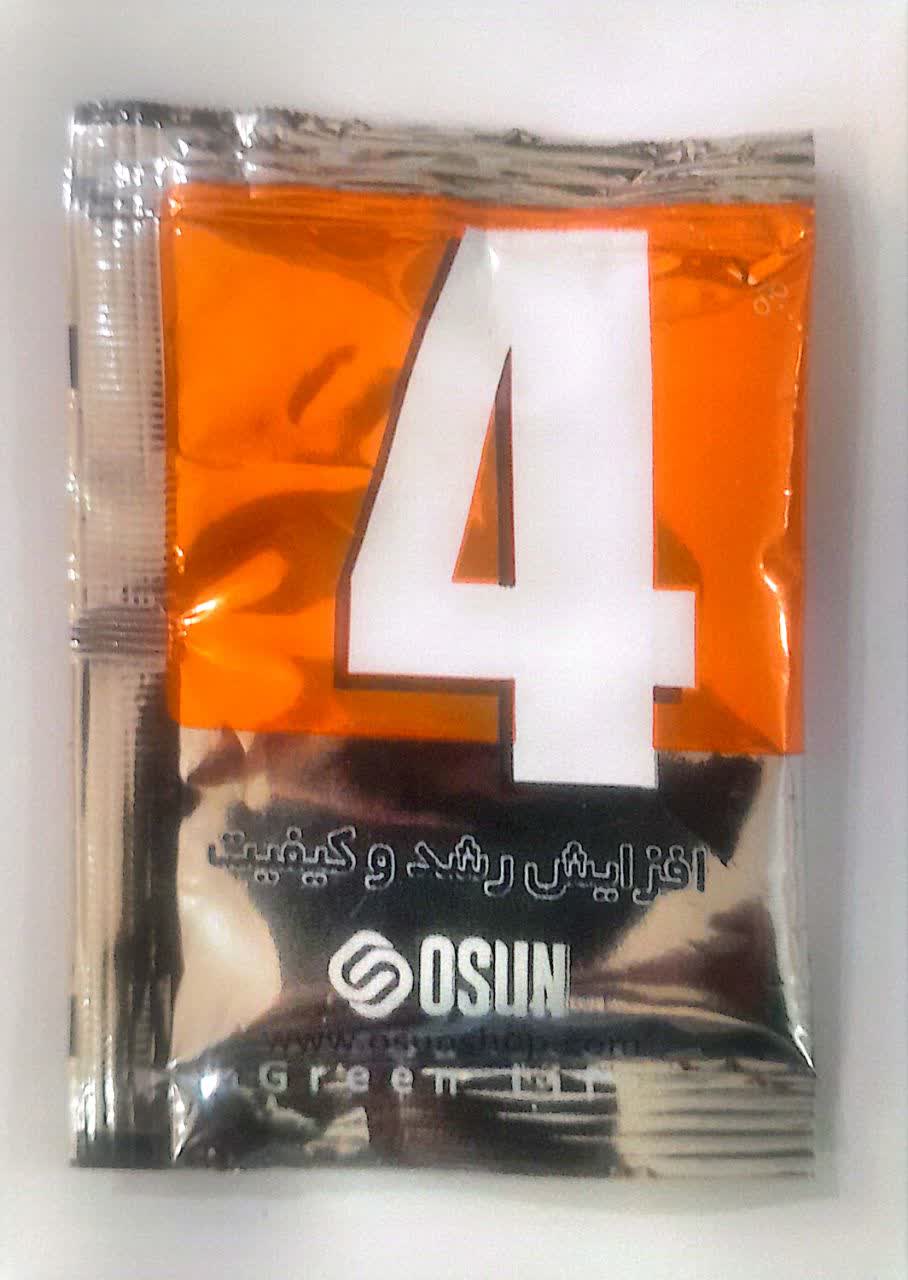 ساشه مایع شماره 4 ( بهبود رشد و کیفیت )